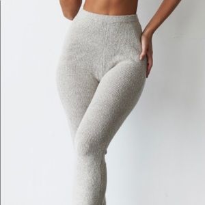 BNWT HOUSE OF CB OATMEAL flared trousers